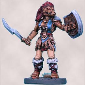 Taan # 5 - Female with Sword