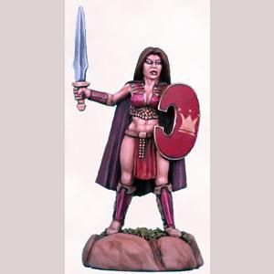 Female Warrior with Sword
