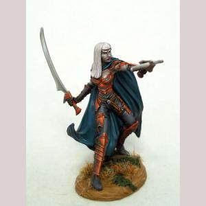 Female Dark Elf with Hand Crossbow