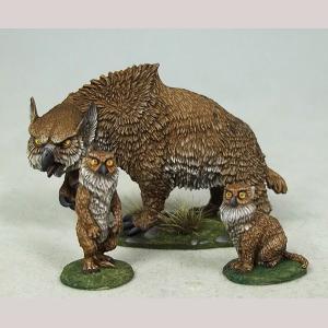 Owlbear and Cubs