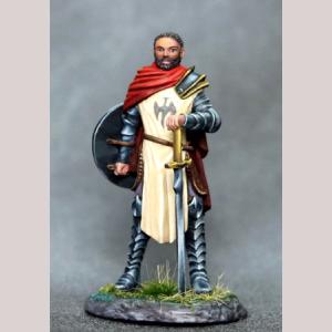 Male Paladin with Bastard Sword and Shield