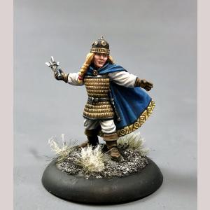 Female Dwarven Cleric with Mace