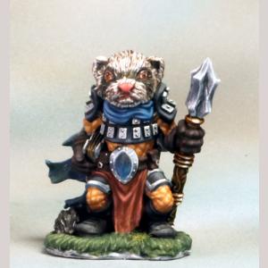 Ferret Cleric with Mace