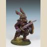 Rabbit Warrior with Long Sword and Shield