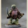 Tortoise Bard with Lyre and Sword