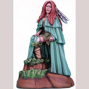 Female Druid with Wand