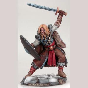 Wildling Warrior with Long Sword and Shield