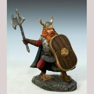 Male Dwarven Warrior with Battle Axe