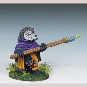 Hedgehog Mage with Staff