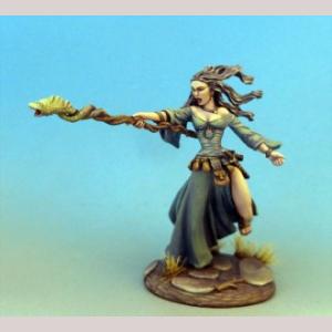 Female Mage with Staff