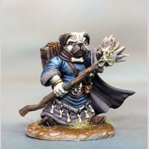 Pug Mage with Staff