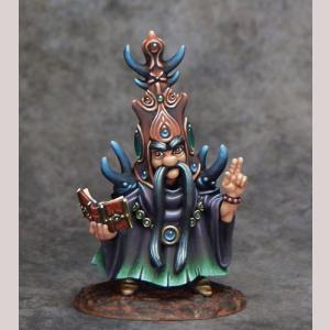 Planar Dwarven Mage with Spellbook