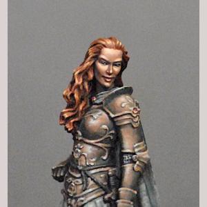 Female Warrior in Platemail