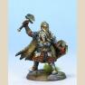 Male Dwarven Cleric with Warhammer