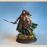 Female Elven Warrior with 2 Weapon Options